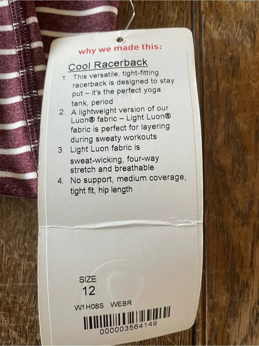 lululemon athletica nwt soft